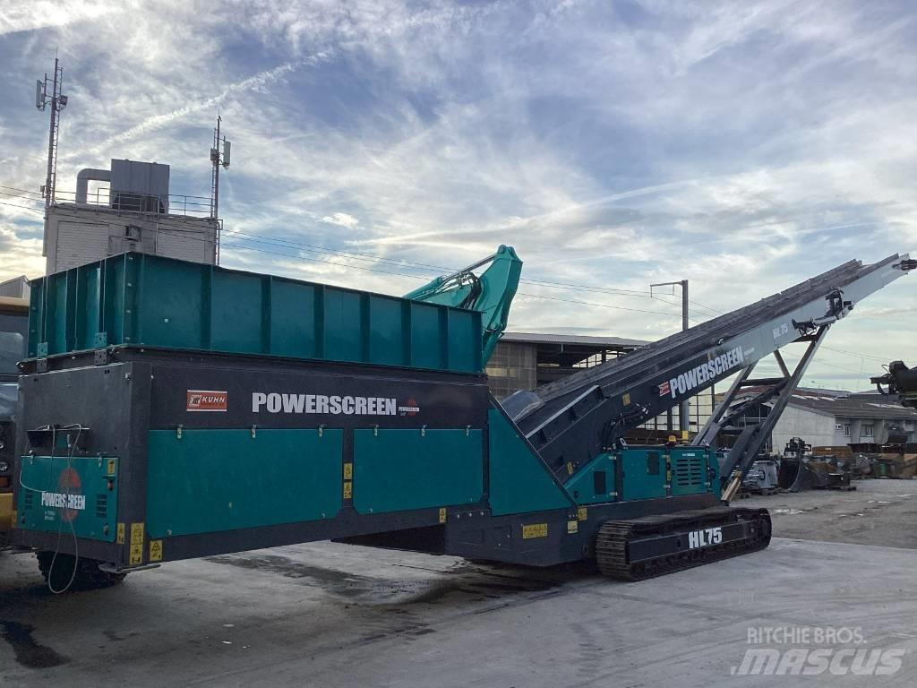 PowerScreen HL75 Transportbånd