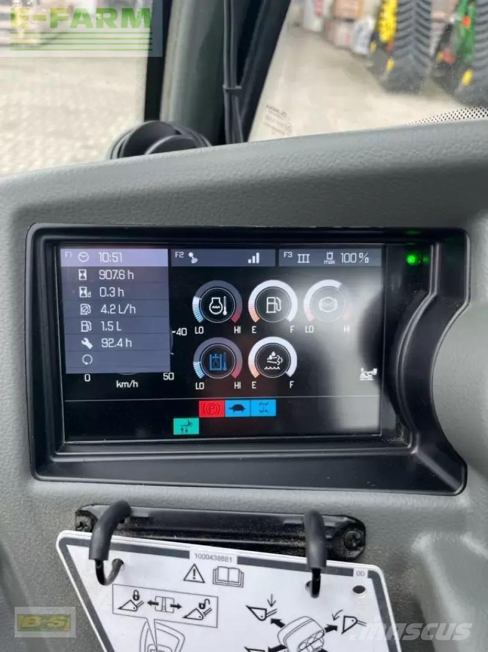 Kramer kt557 Teleskoplastere for Landbruk