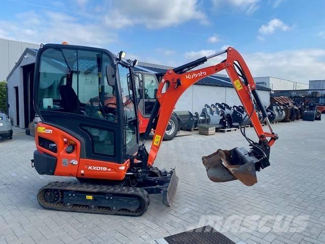Kubota KX 019-4 Minigravere <7t