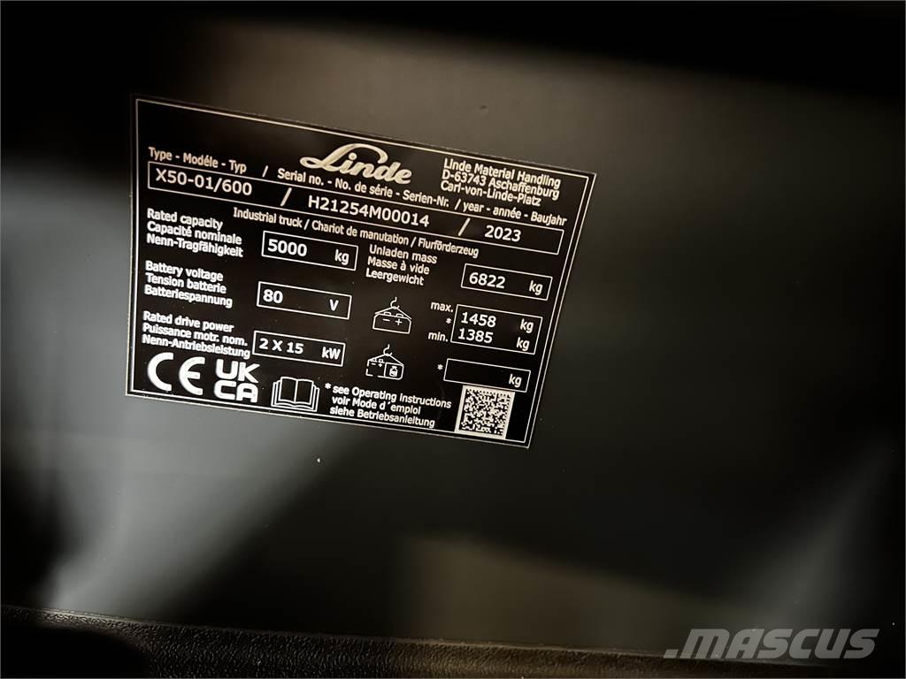 Linde X50 Elektriske trucker