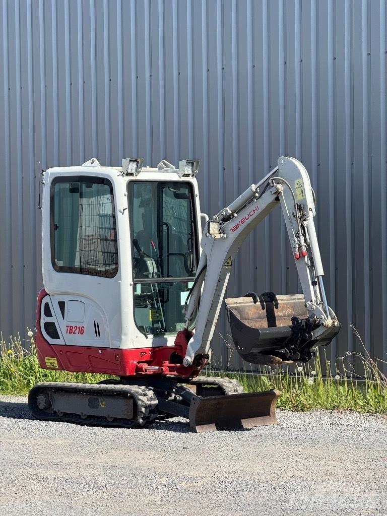 Takeuchi TB 216 Minigravere <7t