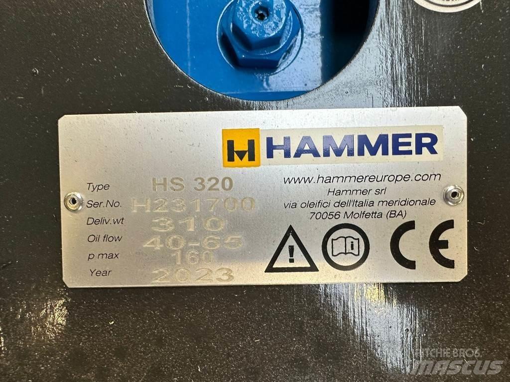 Hammer HS320 Hydrauliske hammere