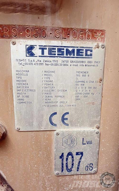 Tesmec TRS950 Kjedegravere