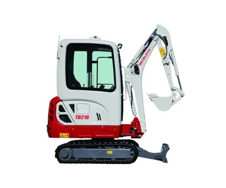 Takeuchi TB216 Minigravere <7t