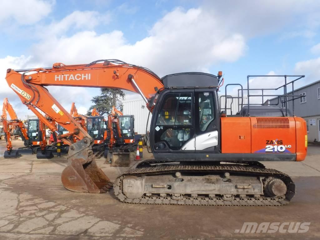 Hitachi ZX 210 LC-6 Beltegraver