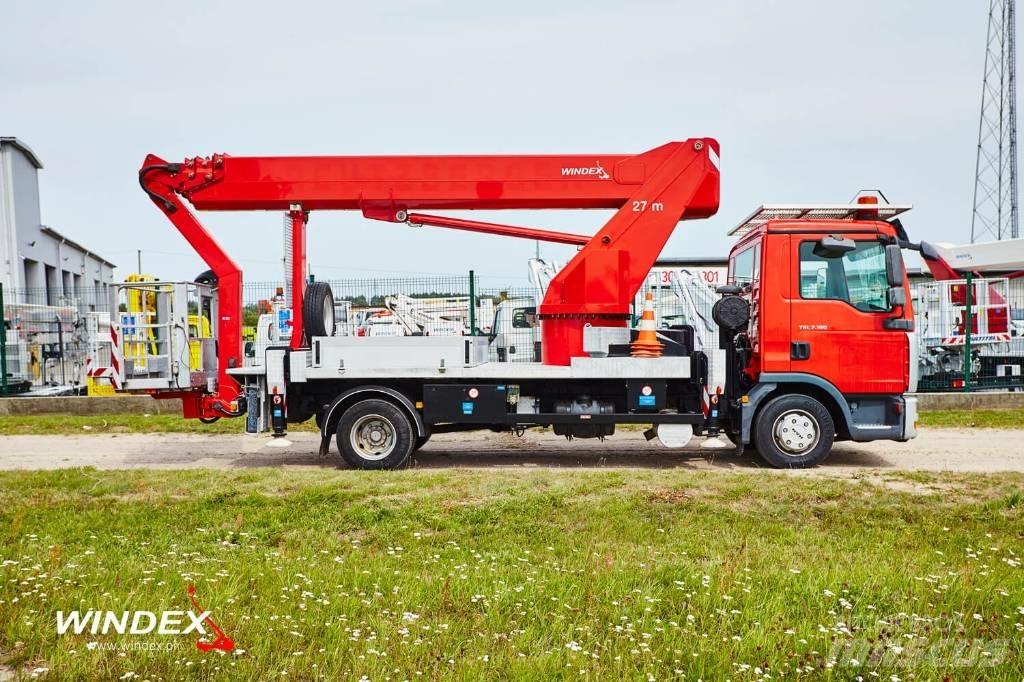 Wumag WT 270 Bilmontert lift
