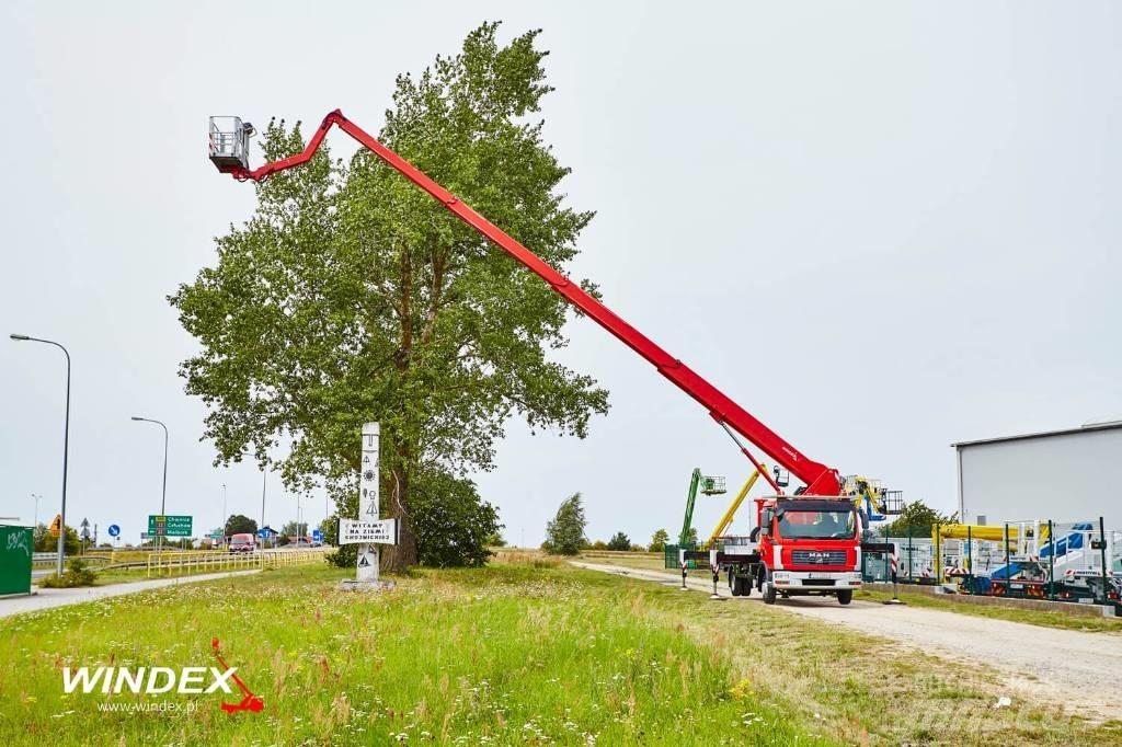 Wumag WT 270 Bilmontert lift
