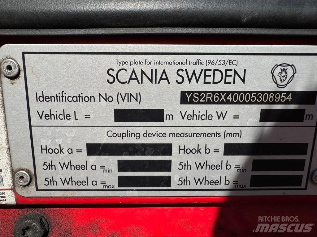 Scania R 560 Tømmerbiler
