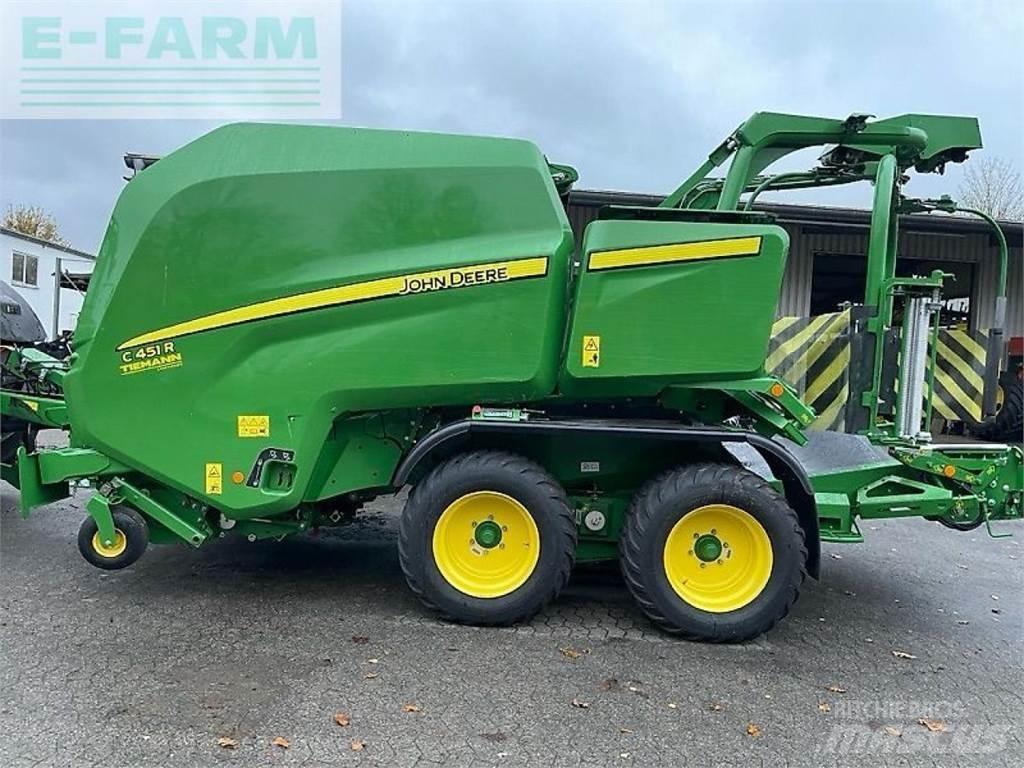 John Deere c451r Firkantpresser