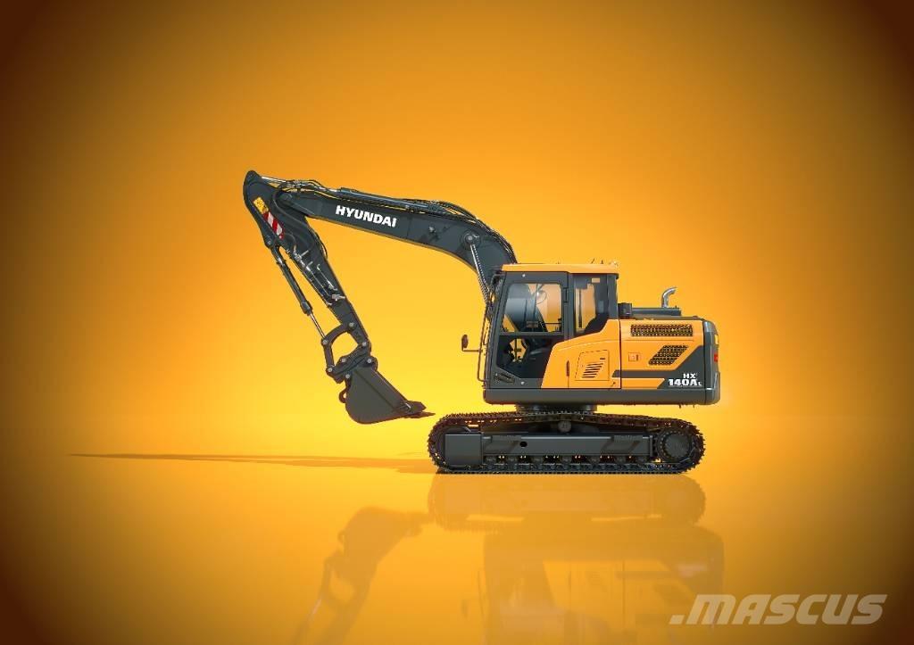 Hyundai HX 140 AL Beltegraver