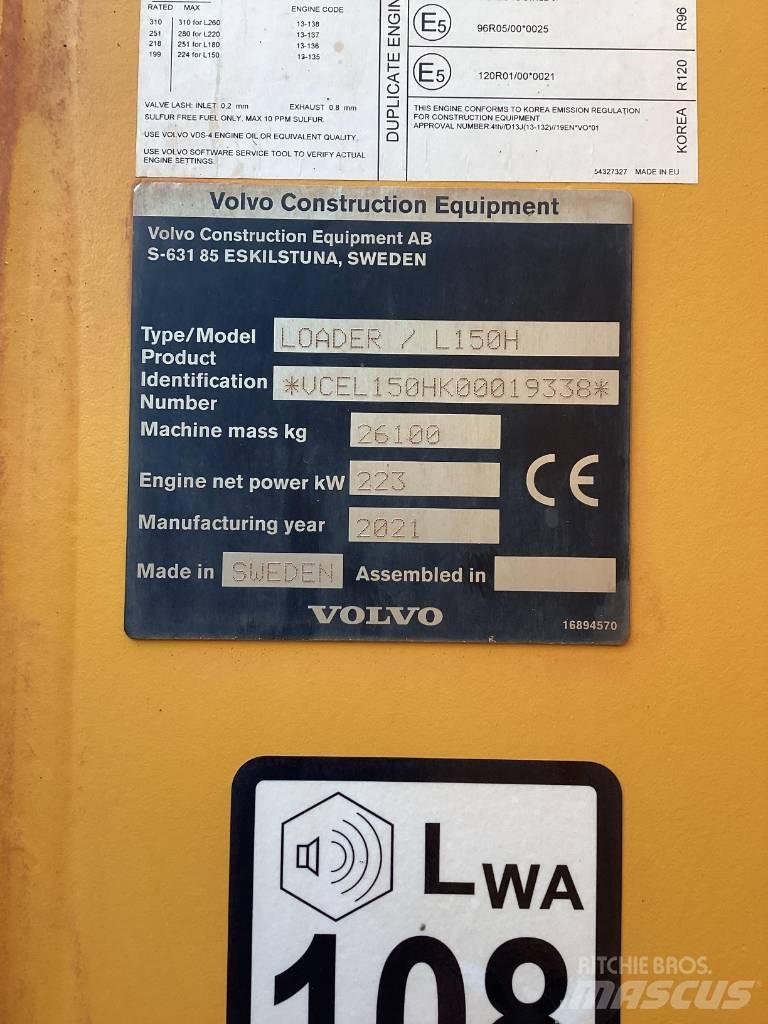 Volvo L 150 H Hjullastere