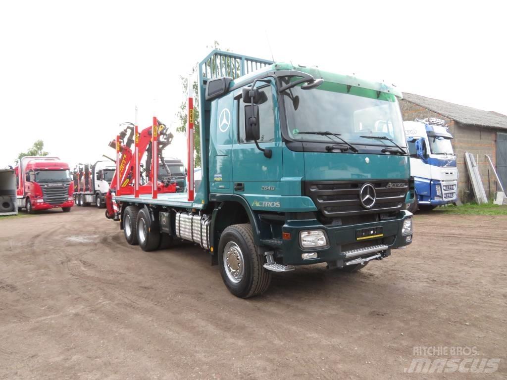 Mercedes-Benz 6X4 Tømmerbiler
