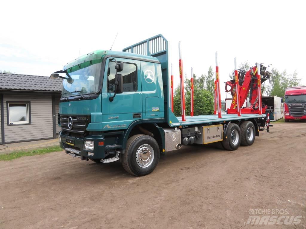 Mercedes-Benz 6X4 Tømmerbiler