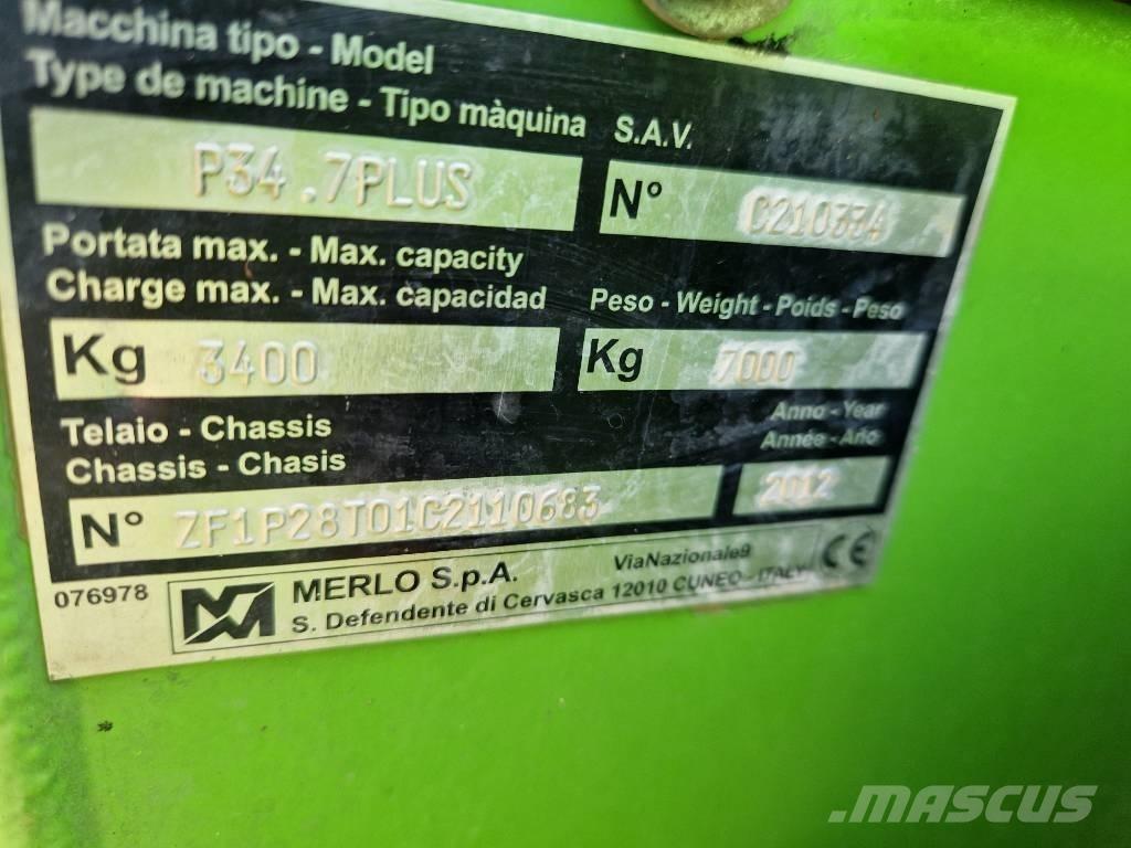 Merlo P 34.7 Plus Teleskoplastere