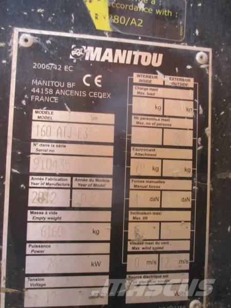 Manitou 160 ATJ Leddede bomlifter