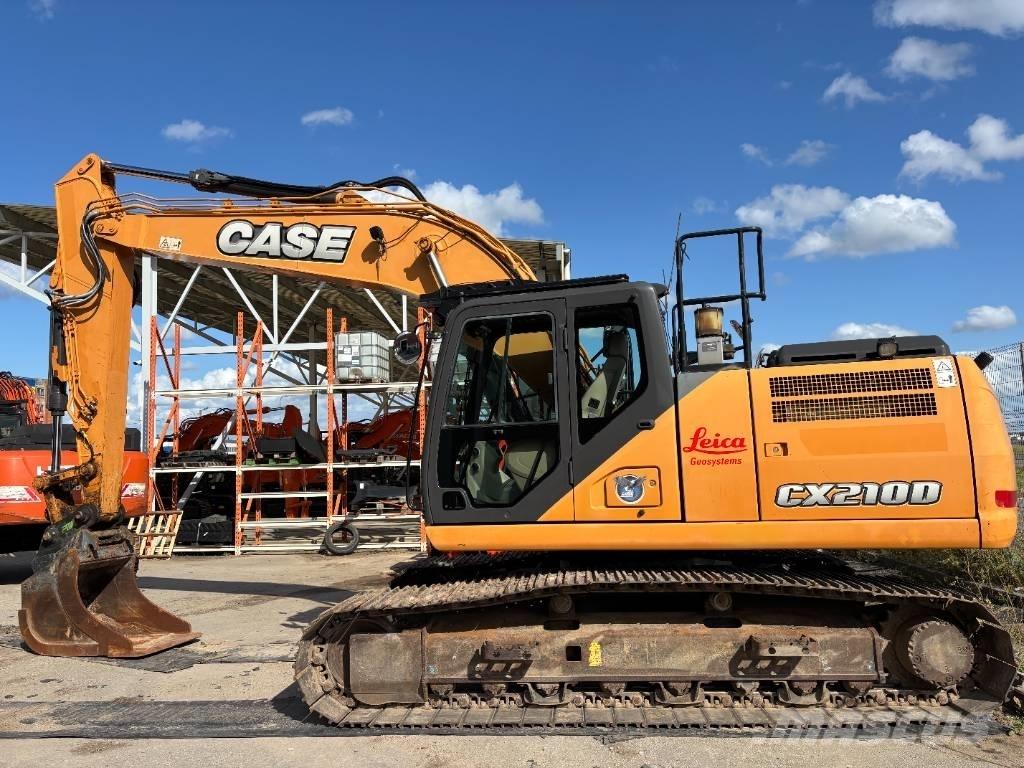 CASE CX 210 D Beltegraver