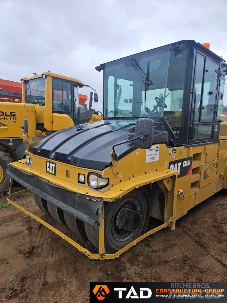 CAT CW 34 Gummihjulsvalser