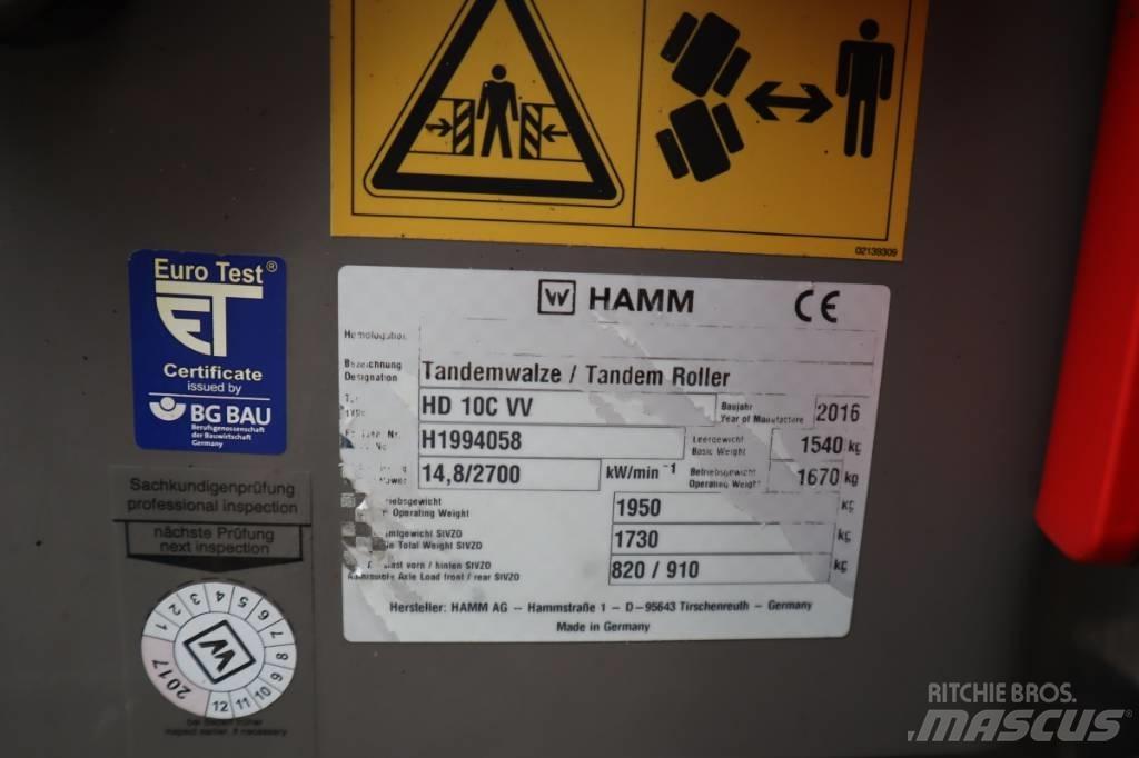 Hamm HD 10C VV Tandem Valser