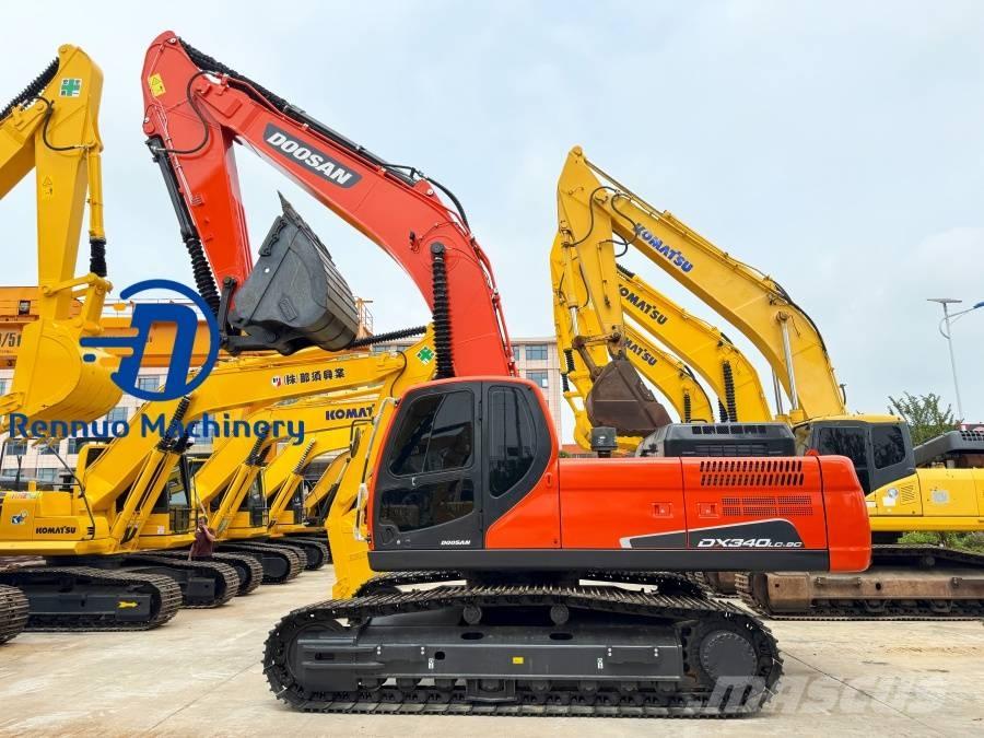Doosan DX 340 Beltegraver