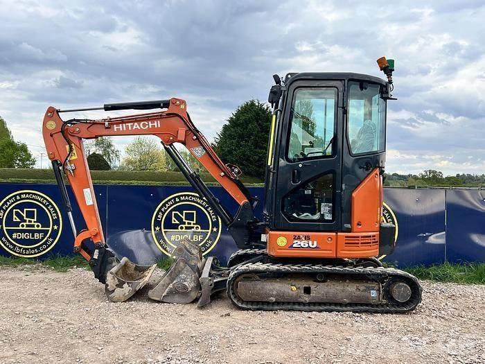 Hitachi ZX26U Spesialtilpassede gravemaskiner