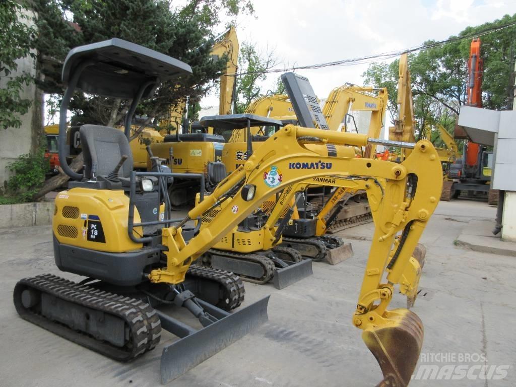 Komatsu PC 18 Minigravere <7t