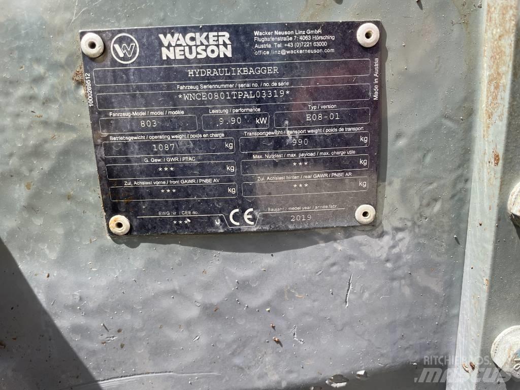 Wacker Neuson 803 Minigravere <7t