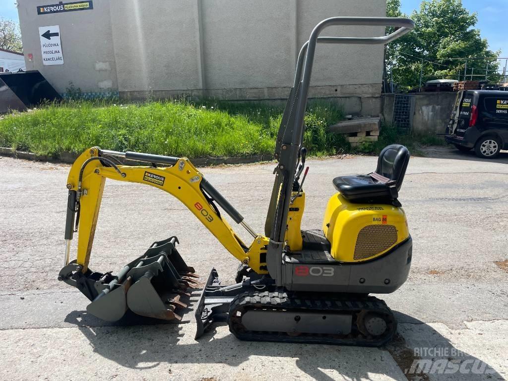 Wacker Neuson 803 Minigravere <7t