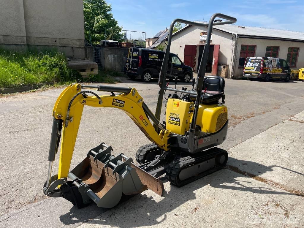 Wacker Neuson 803 Minigravere <7t