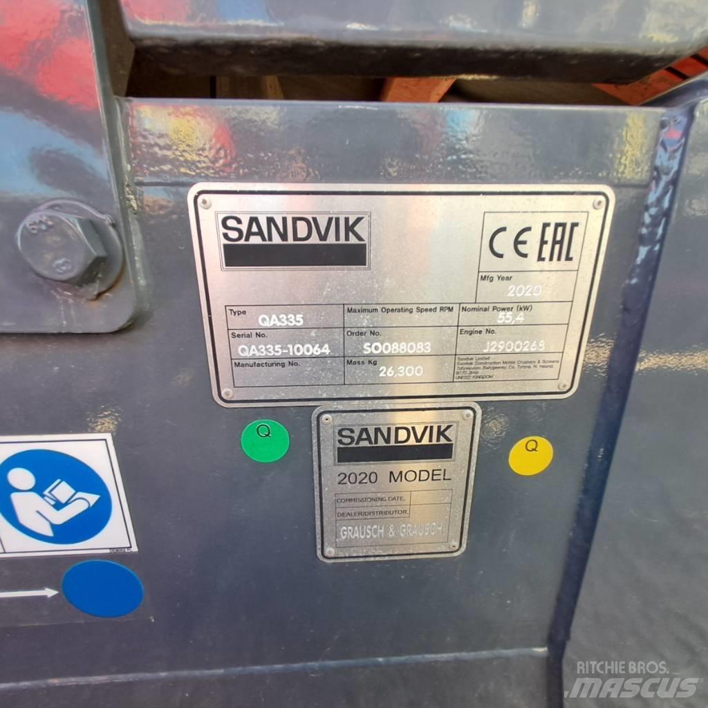 Sandvik QA 335 Sikteverk