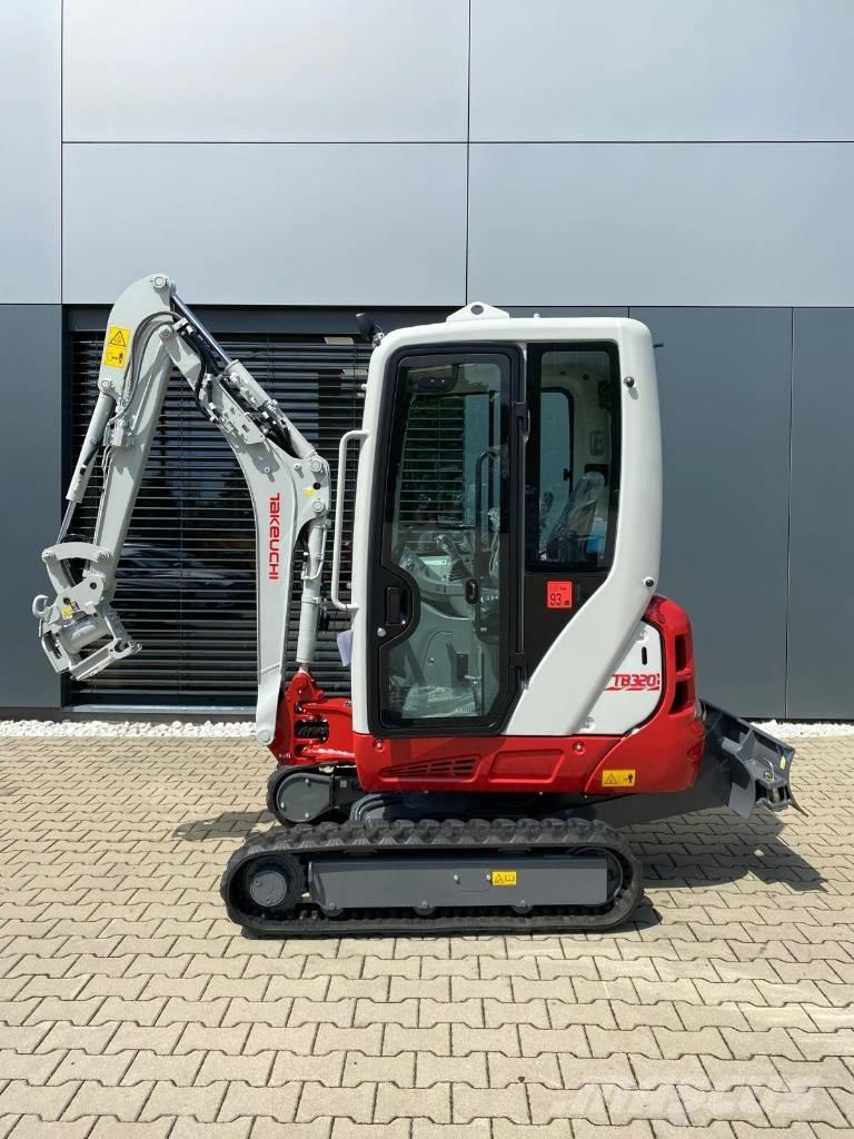 Takeuchi TB 320 Minigravere <7t