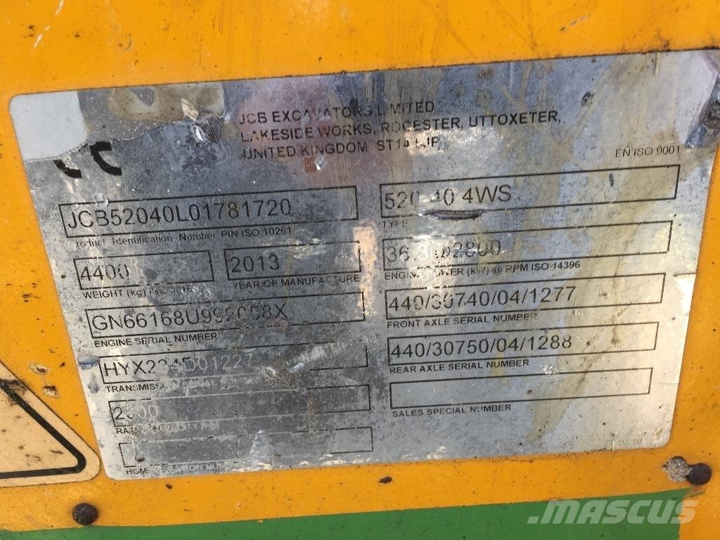 JCB 520-40 Teleskoplastere