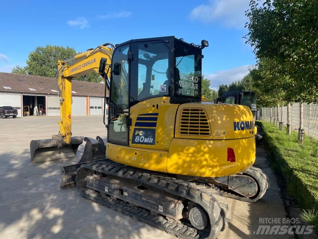 Komatsu PC 80 MR-5 Midigravere 7 - 12t