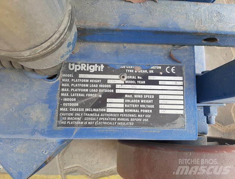 UpRight UL40AC Andre personløftere og plattformer