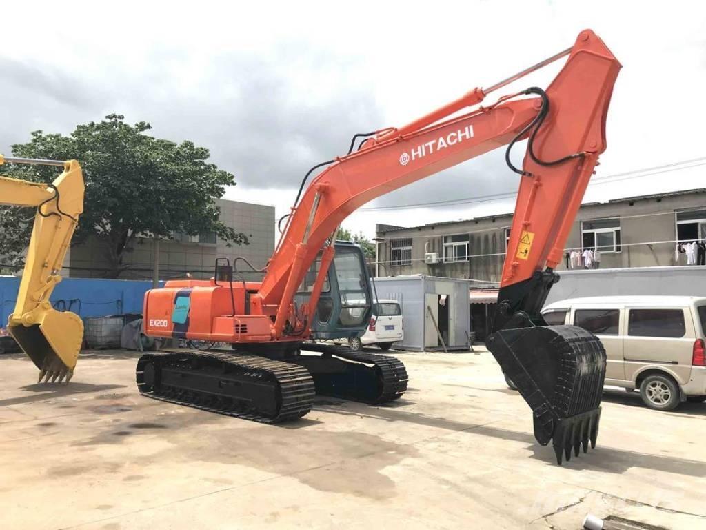 Hitachi EX200 Beltegraver