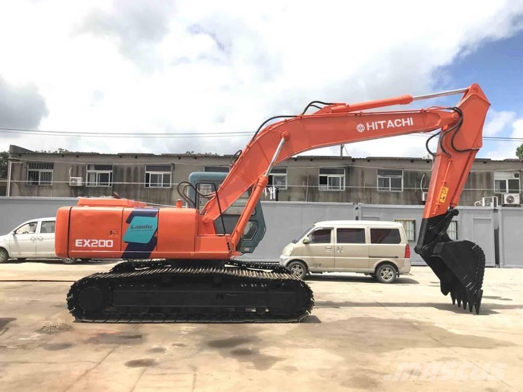 Hitachi EX200 Beltegraver