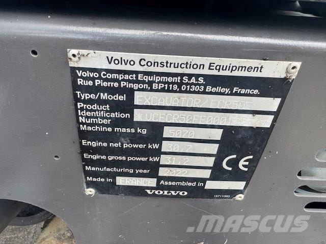 Volvo ECR50F Minigravere <7t