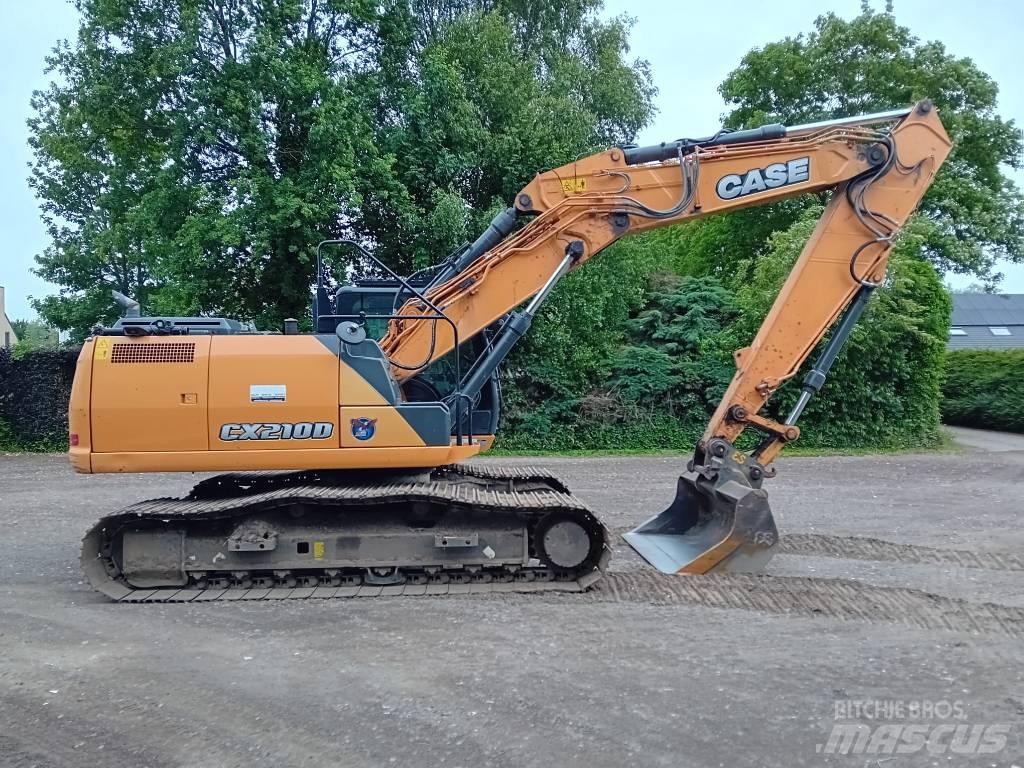 CASE CX 210 D Beltegraver