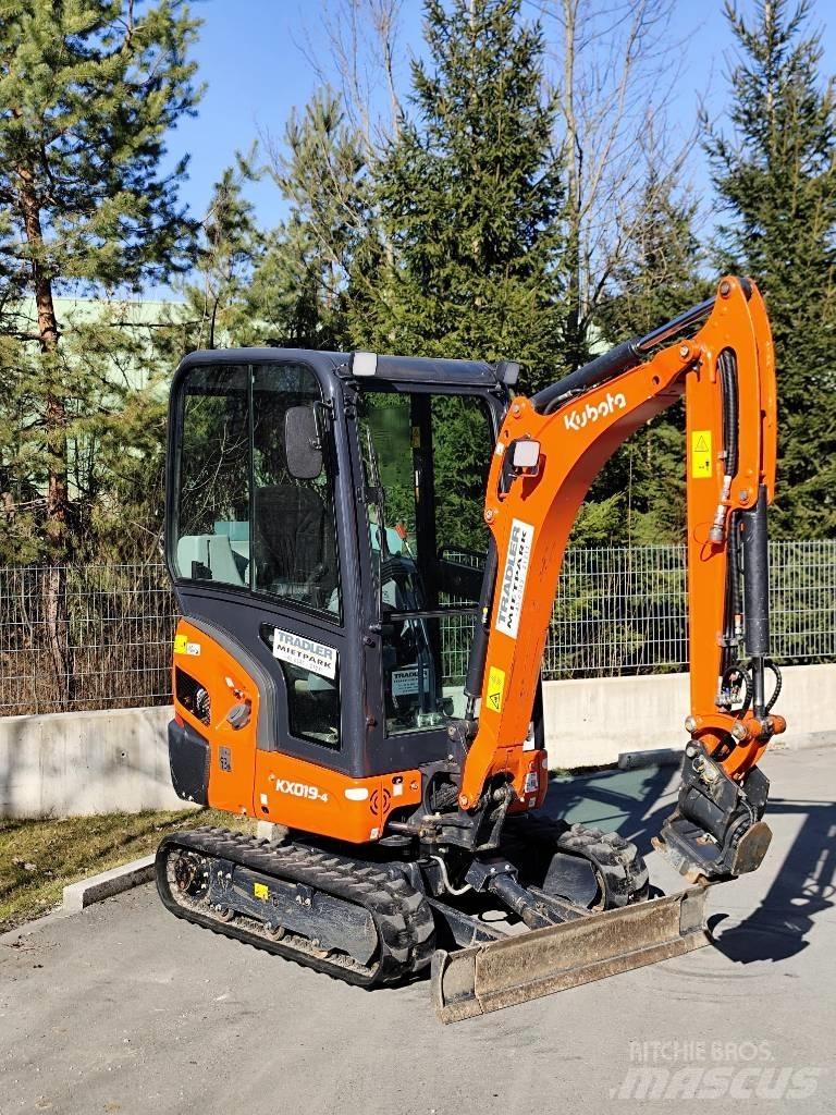 Kubota KX 019-4 Minigravere <7t