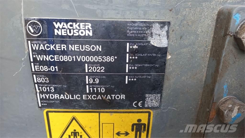 Wacker Neuson 803 Beltegraver