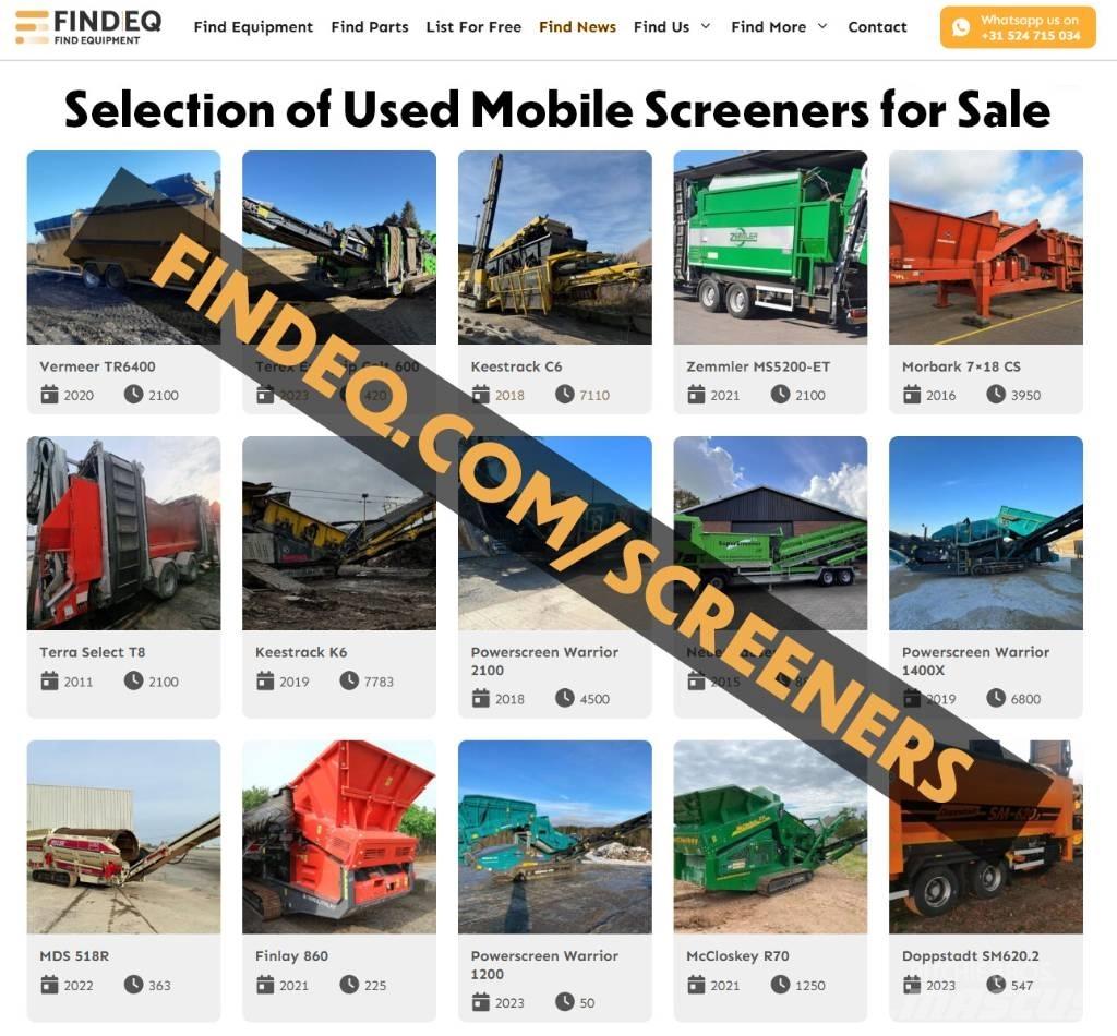 PowerScreen Div. Mobile sikteverk