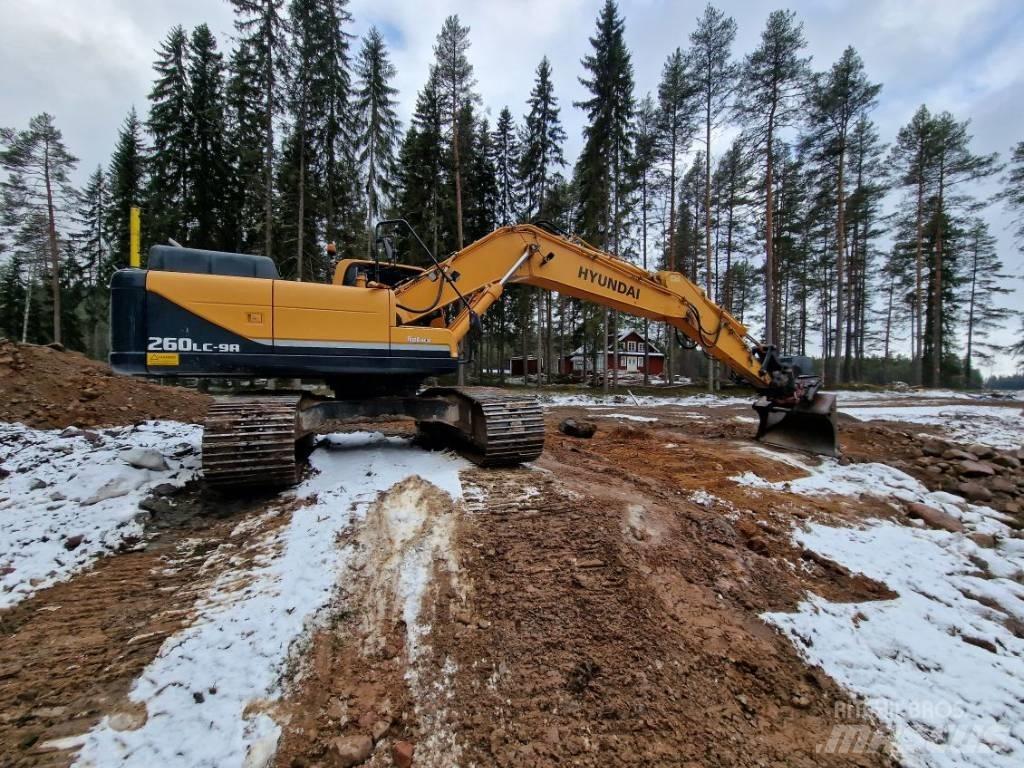 Hyundai 260 LC Beltegraver