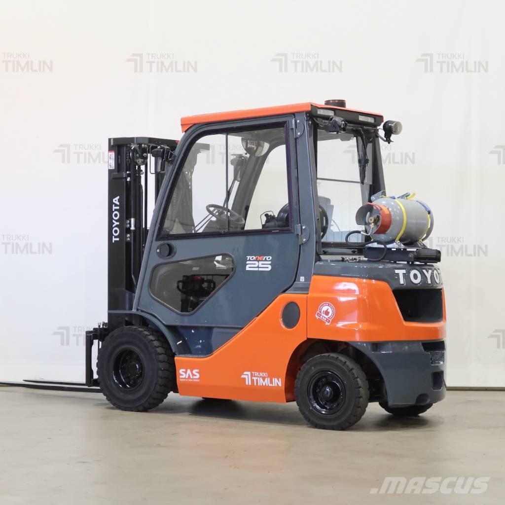 Toyota 02-8FGF25 Propan trucker