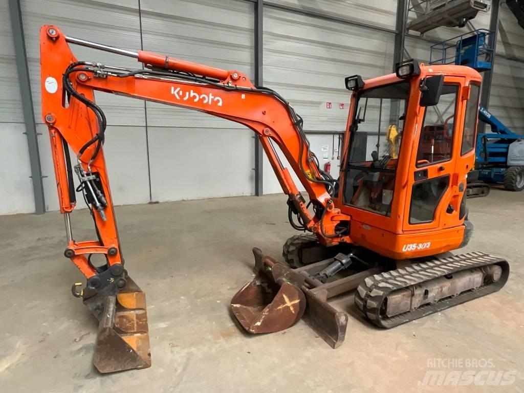 Kubota U 35-3 A 3 Minigravere <7t