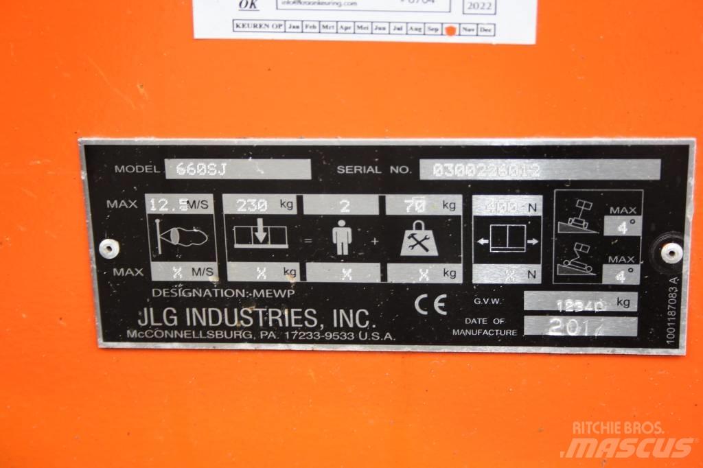 JLG 660 SJ Teleskop bomlifter