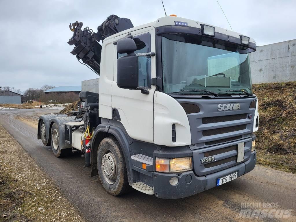 Scania P 380 Kranbil