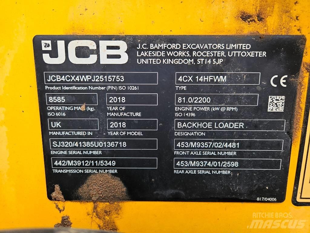 JCB 4 CX Traktorgravere