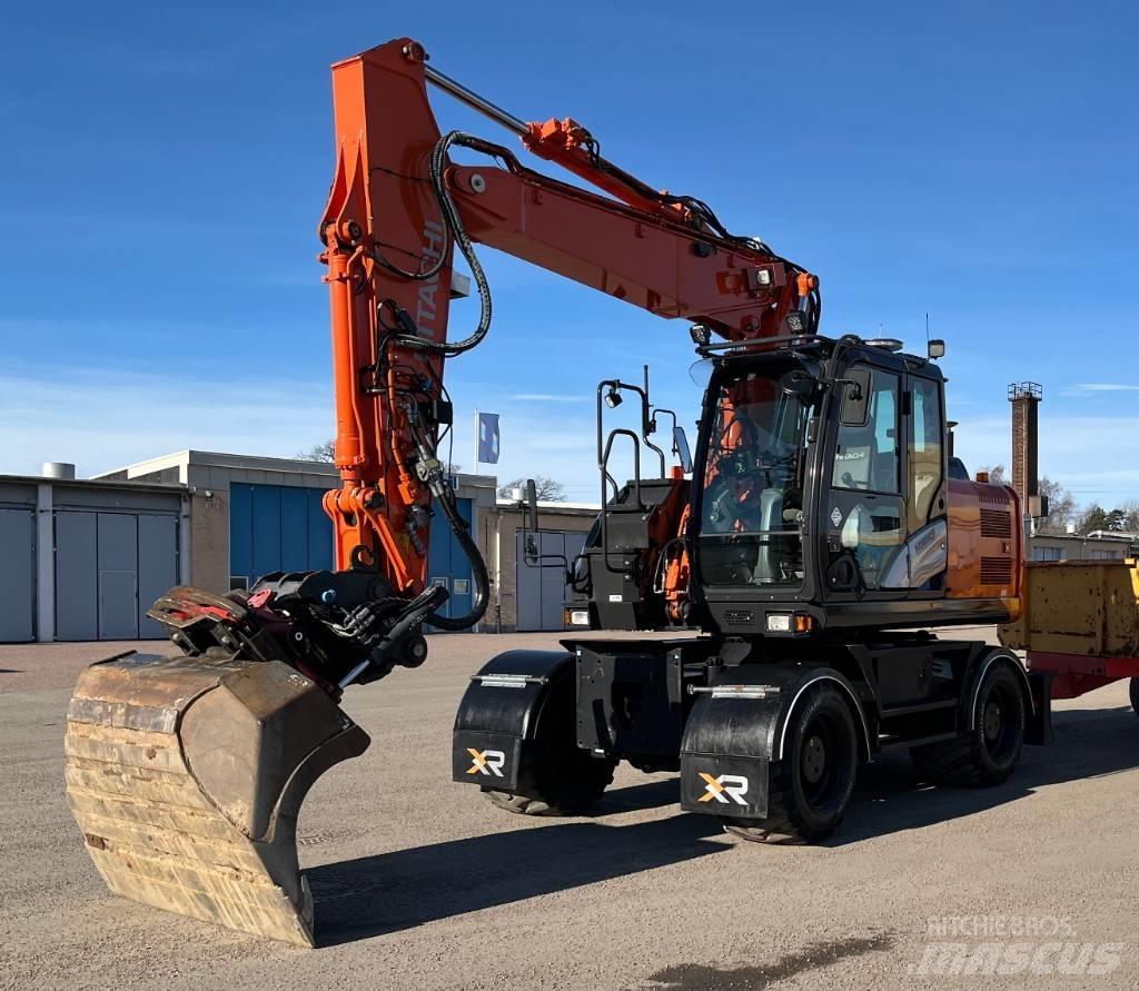 Hitachi ZX 140 W-5 Hjulgravere