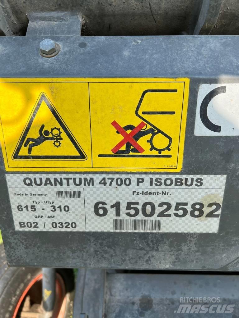 CLAAS Quantum 4700 P Selvlastende vogner