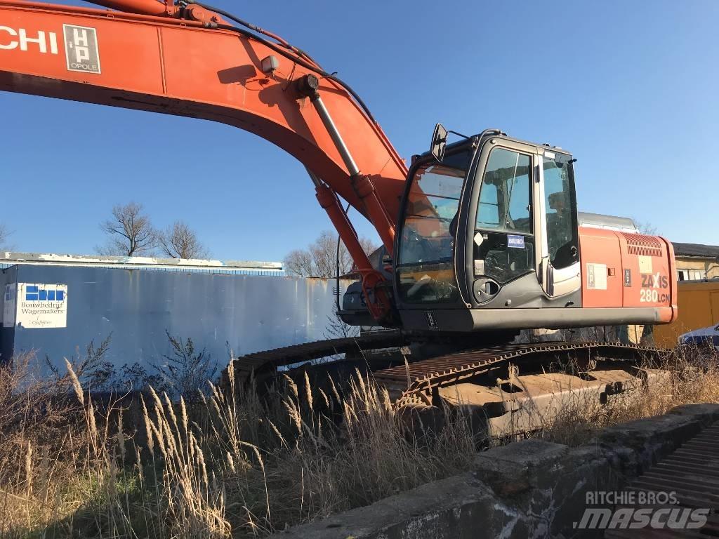 Hitachi ZX 280 LC-3 Beltegraver