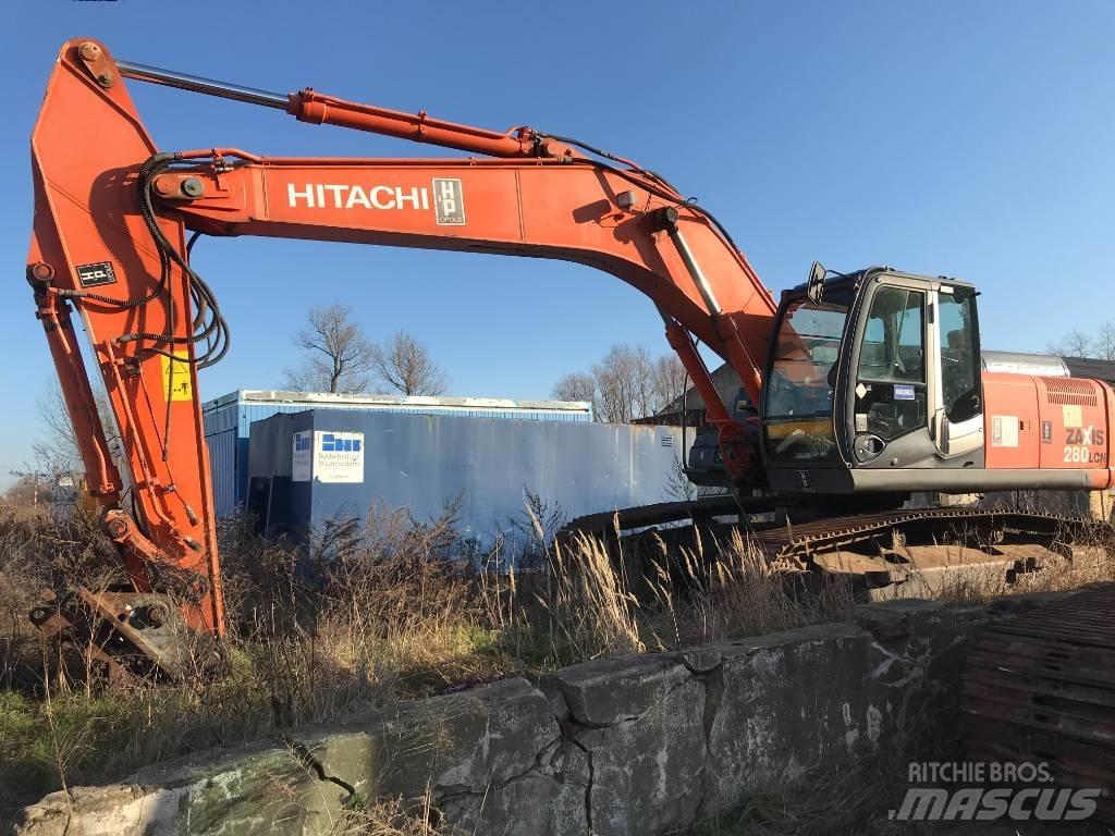 Hitachi ZX 280 LC-3 Beltegraver